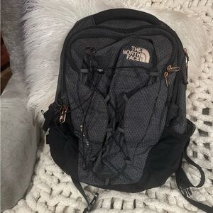The North Face Borealis Backpack- Grey and Gold